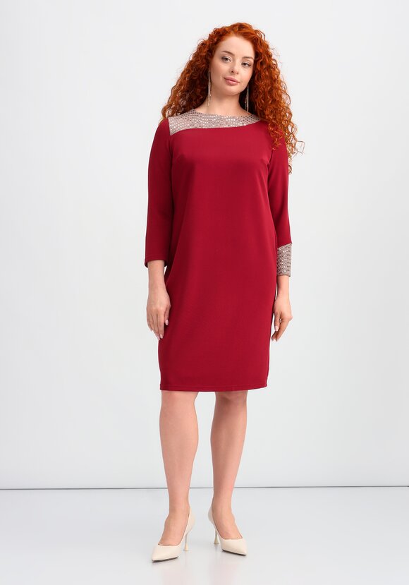 Платье с пайетками София шир.  580, рис. 8