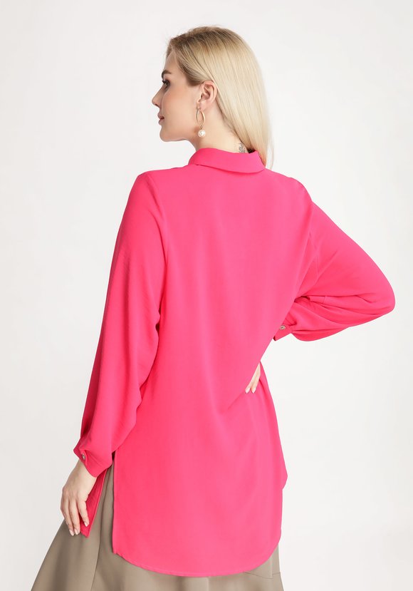 Туника А-силуэта с разрезами шир.  580, рис. 3