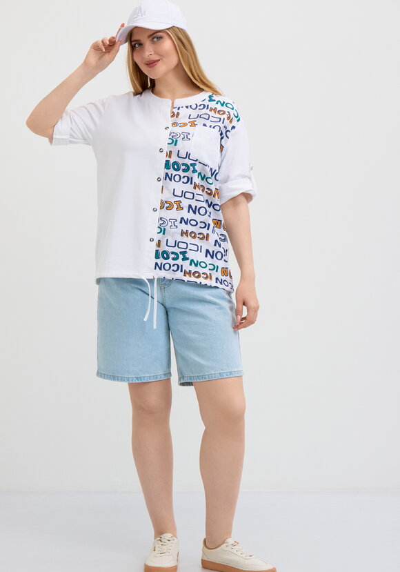 Блуза Настроение шир.  580, рис. 8