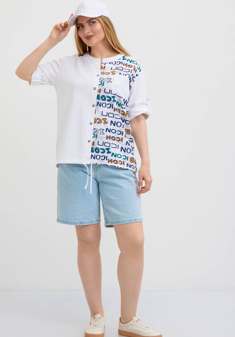 Блуза Настроение шир.  750, рис. 8