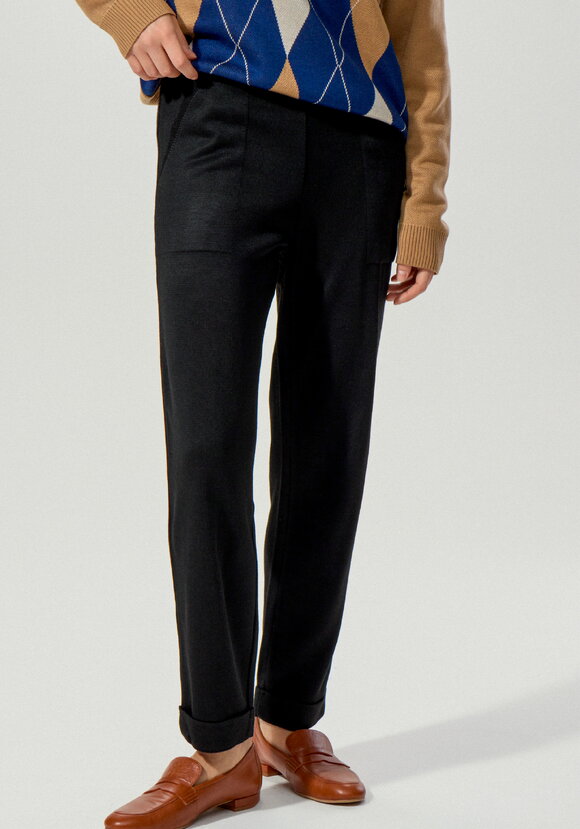 Брюки зауженные книзу шир.  580, рис. 33