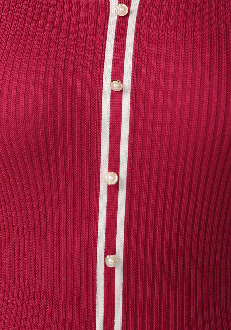 Футболка с декоративными пуговицами шир.  750, рис. 8