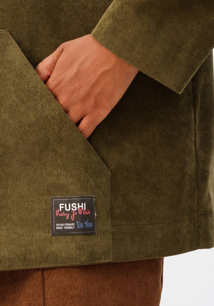 Куртка вельветовая с капюшоном шир.  750, рис. 6