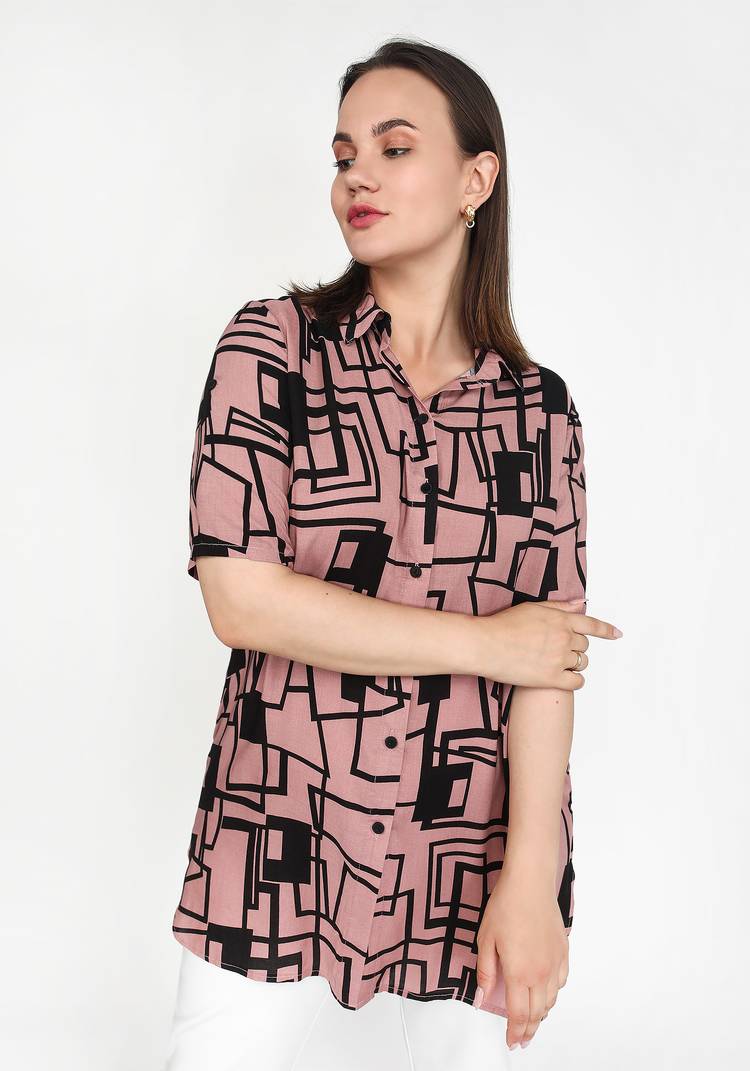 Блуза Городские приключения шир.  750, рис. 12