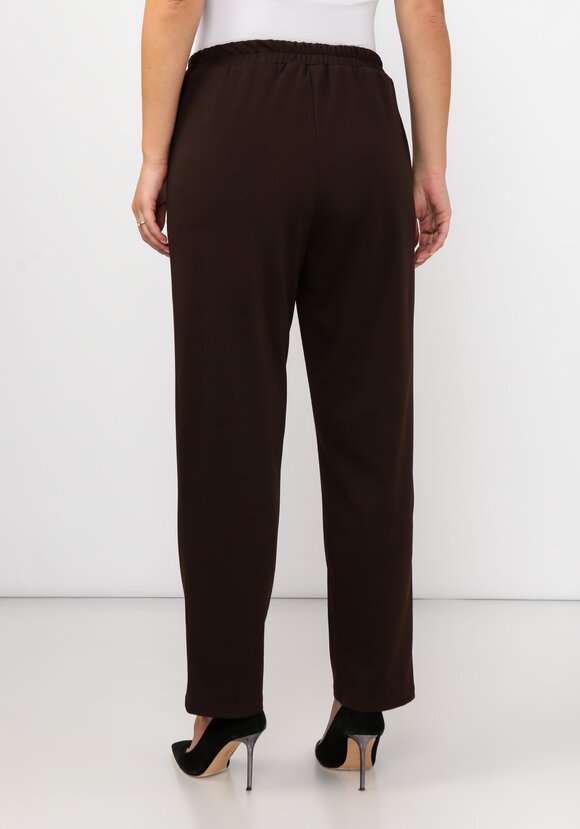 Брюки прямого кроя с карманами на резинке шир.  580, рис. 3