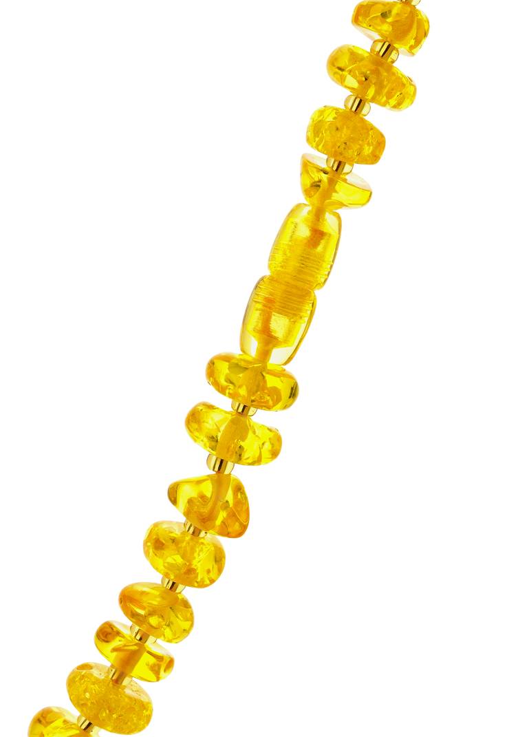 Колье Янтарный закат шир.  750, рис. 4