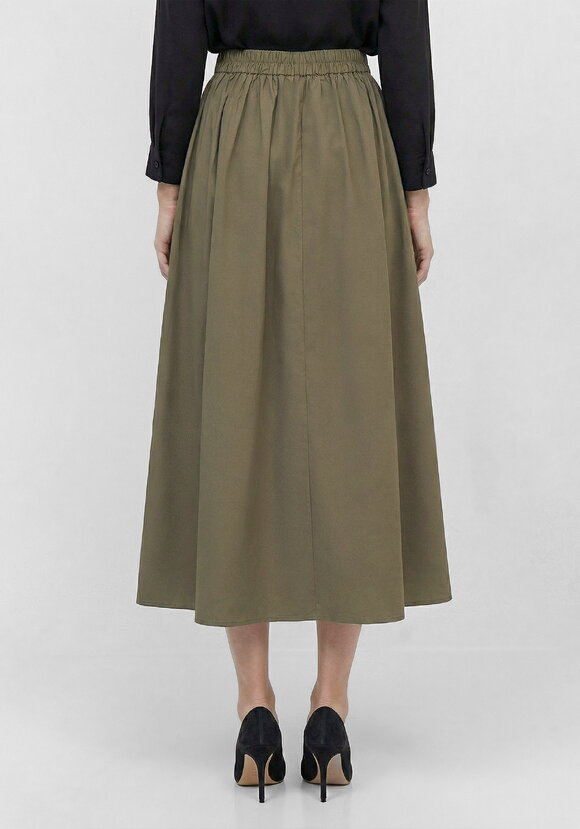 Юбка свободного кроя с кружевом шир.  580, рис. 10