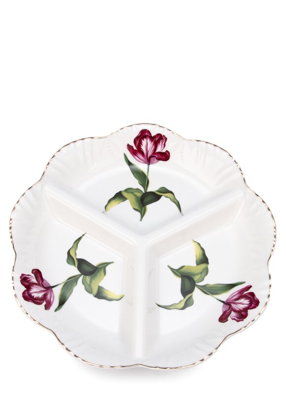 Менажница фарфоровая Розовый тюльпан шир.  580, рис. 1