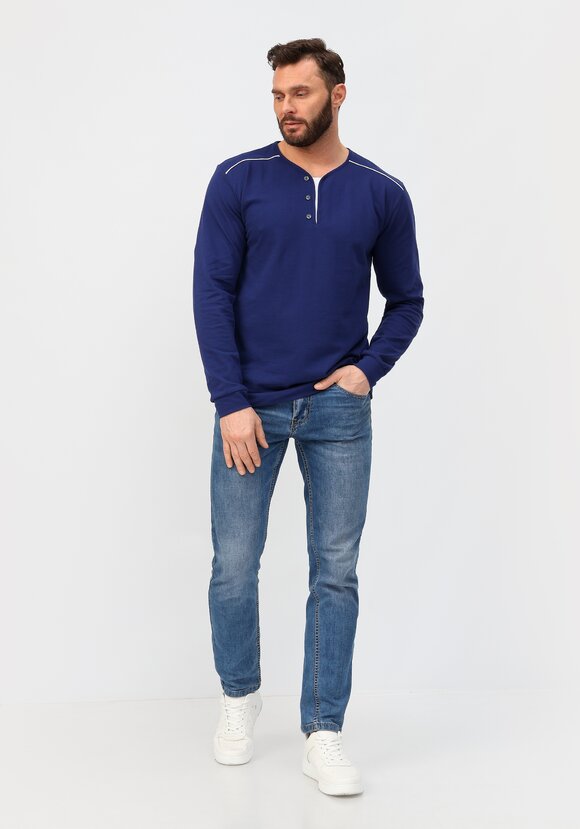 Лонгслив с контрастными кантами шир.  580, рис. 8