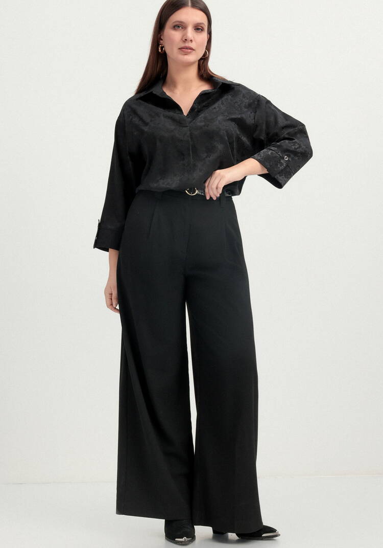 Блуза из шелка с рисунком шир.  750, рис. 9