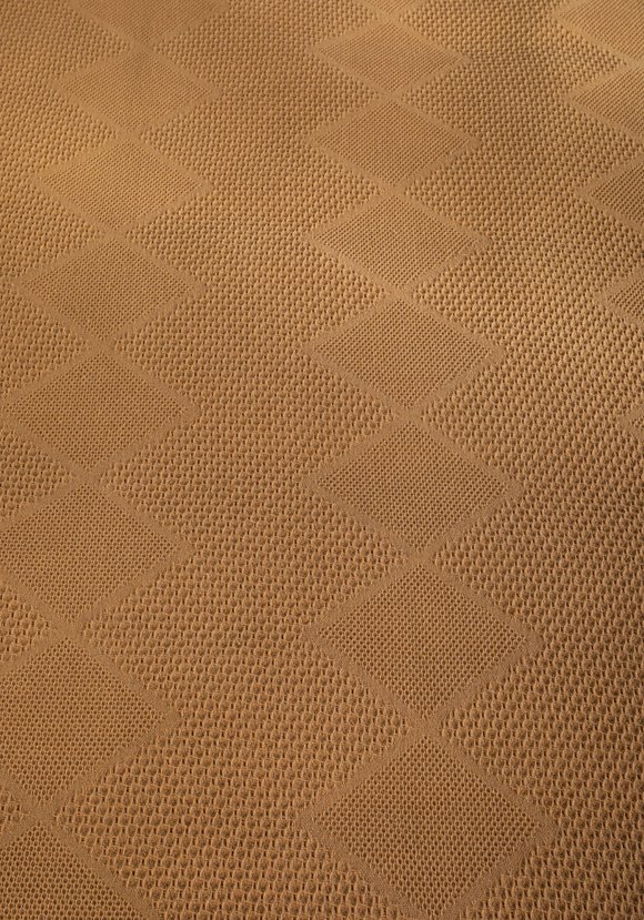 Покрывало-плед из хлопка с бахромой Айшель шир.  580, рис. 20