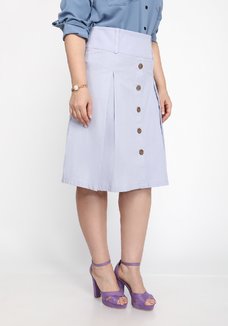 Юбка с встречными складками Поли