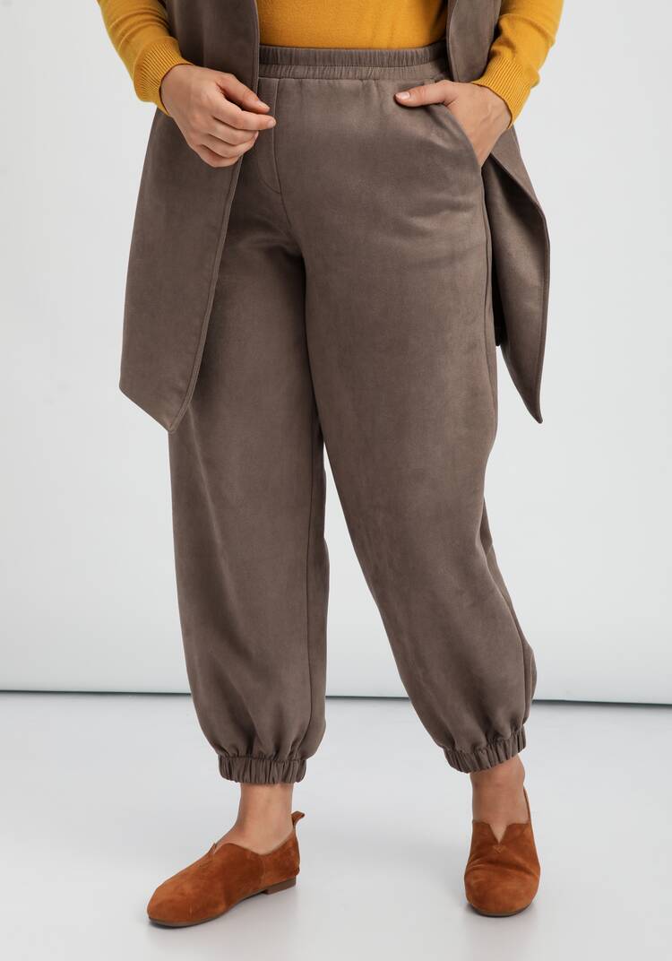 Брюки-шаровары с резинкой по низу шир.  750, рис. 23