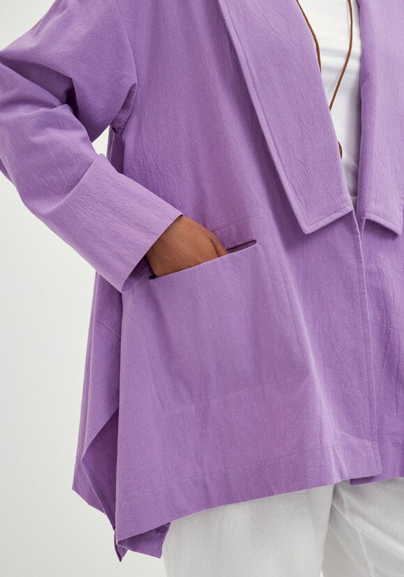 Кардиган свободный с оригинальным воротом шир.  580, рис. 6