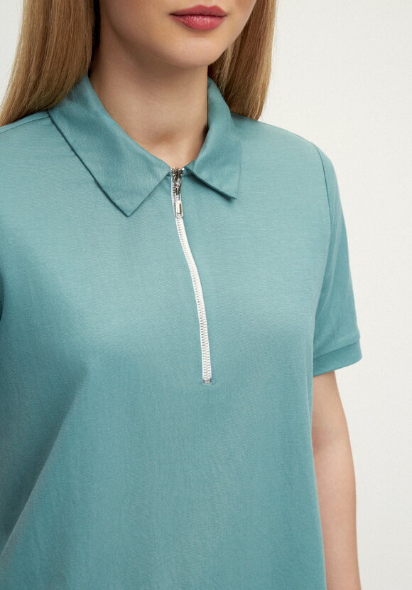 Поло на молнии Жанна шир.  580, рис. 14