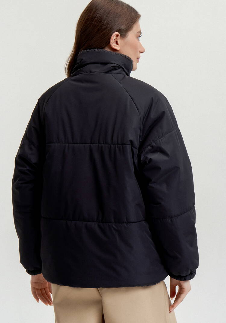 Двусторонняя куртка с высоким воротом шир.  750, рис. 23