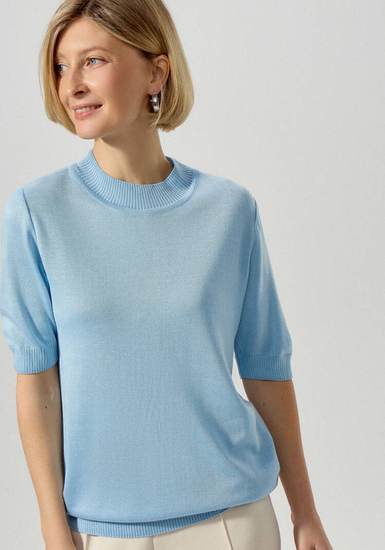 Джемпер женский с рукавом до локтя шир.  750, рис. 30