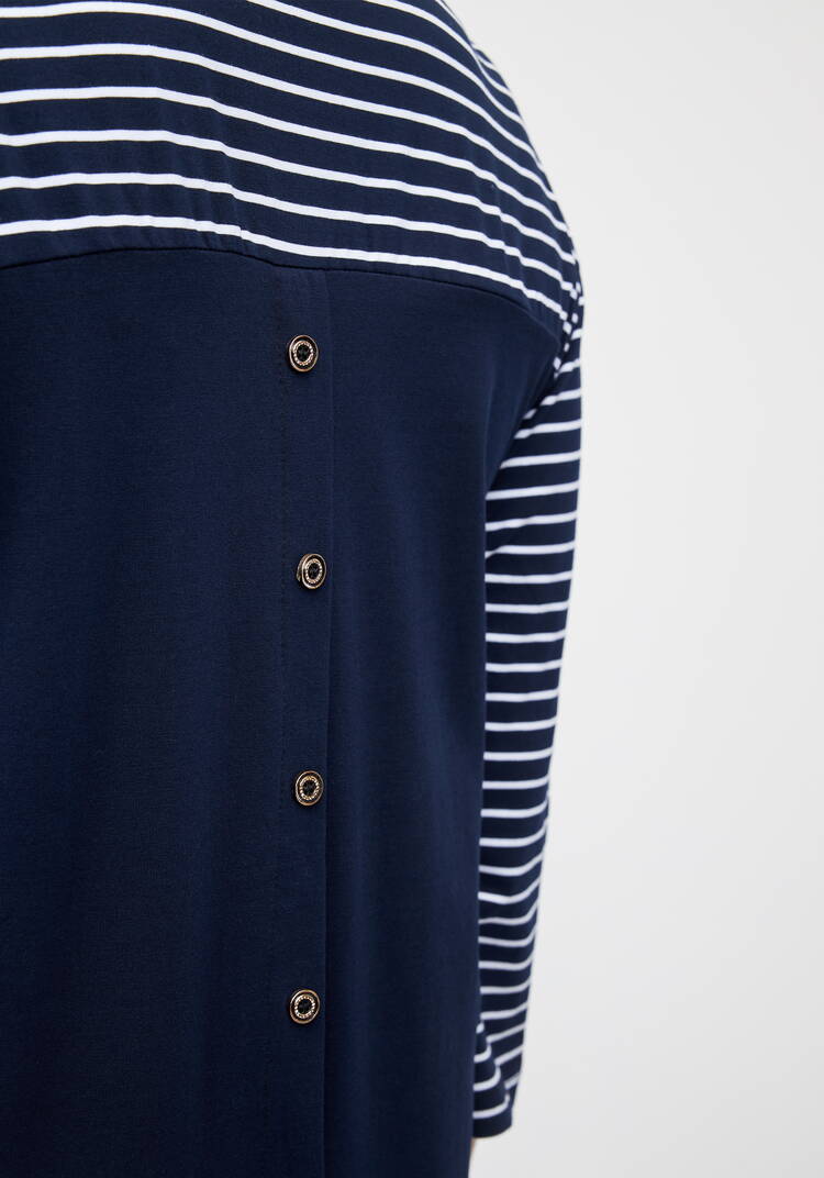 Поло с декором из страз шир.  750, рис. 12