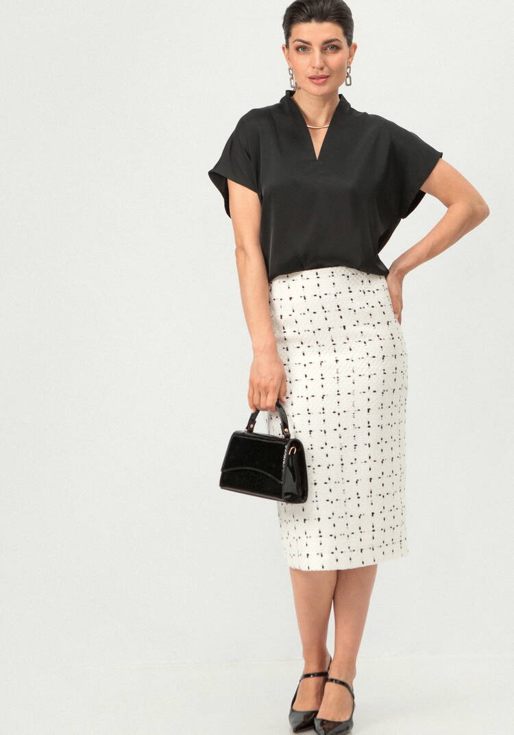 Юбка классическая миди шир.  750, рис. 8