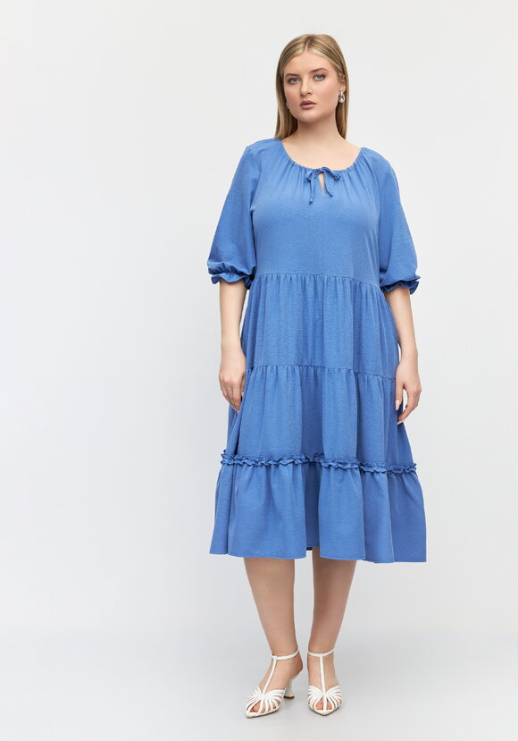 Платье однотонное Кристи шир.  580, рис. 4