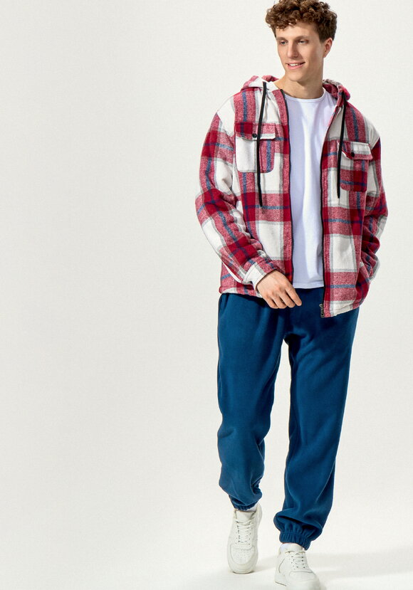 Брюки джоггеры на резинке по низу шир.  580, рис. 17