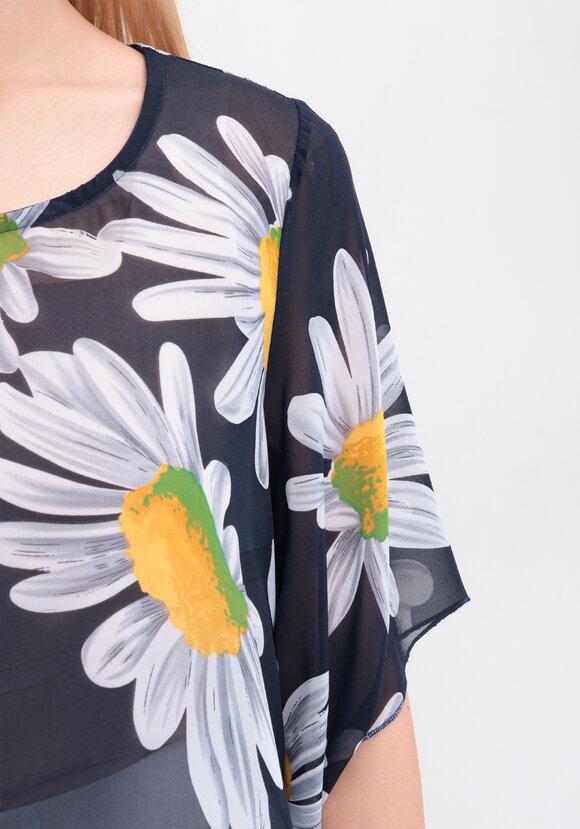 Туника с удлиненными уголками по низу шир.  580, рис. 15