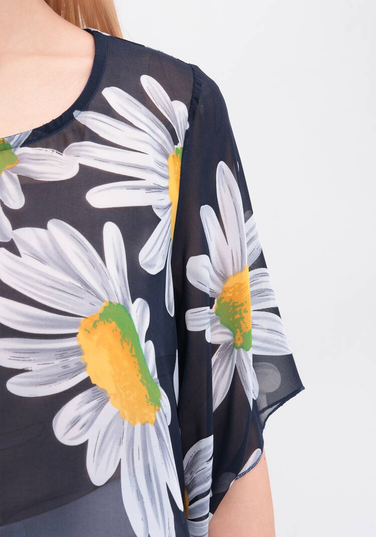 Туника с удлиненными уголками по низу шир.  750, рис. 15