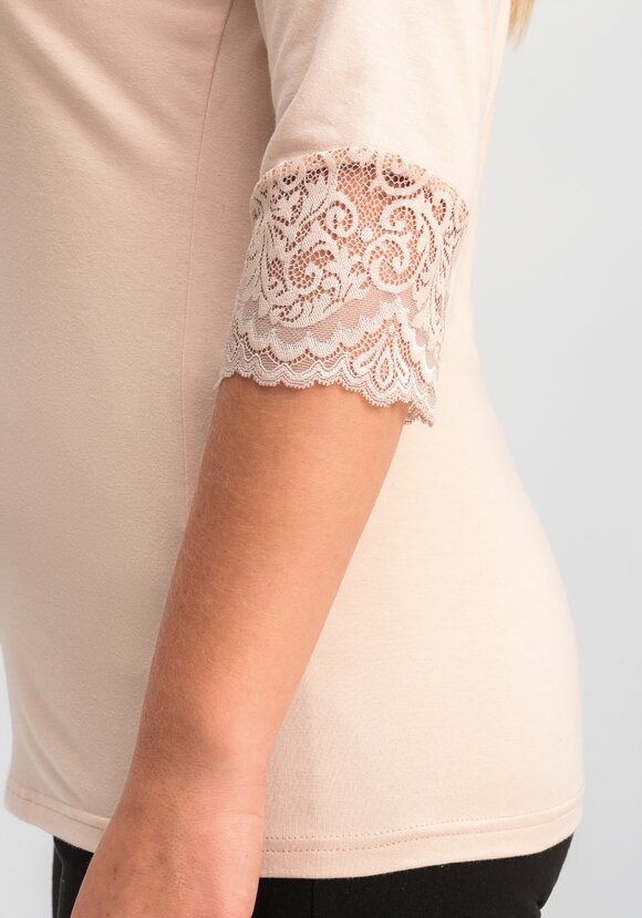 Майка с рукавом 3/4 Кармен шир.  580, рис. 27