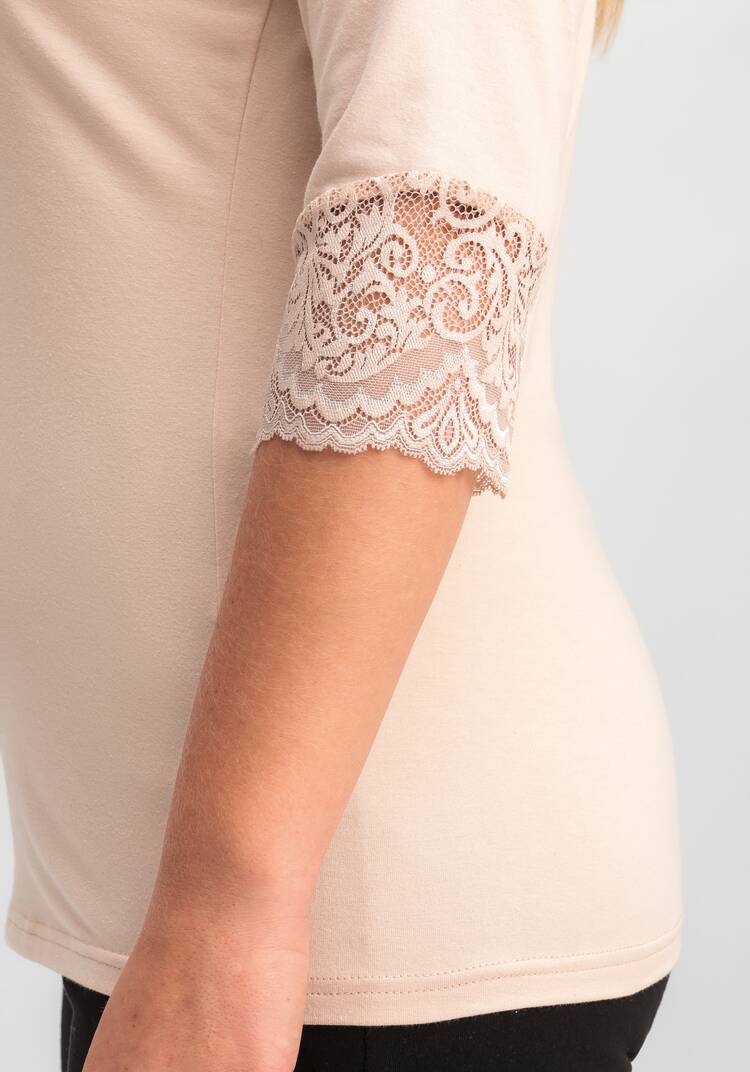 Майка с рукавом 3/4 Кармен шир.  750, рис. 27