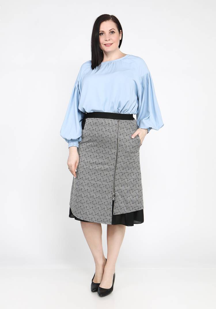 Юбка двухслойная шир.  750, рис. 3