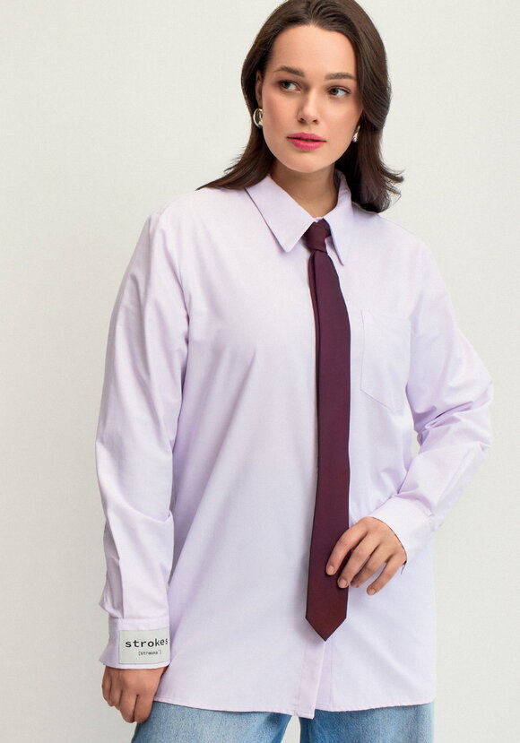 Рубашка хлопковая с шевроном на рукаве шир.  580, рис. 13