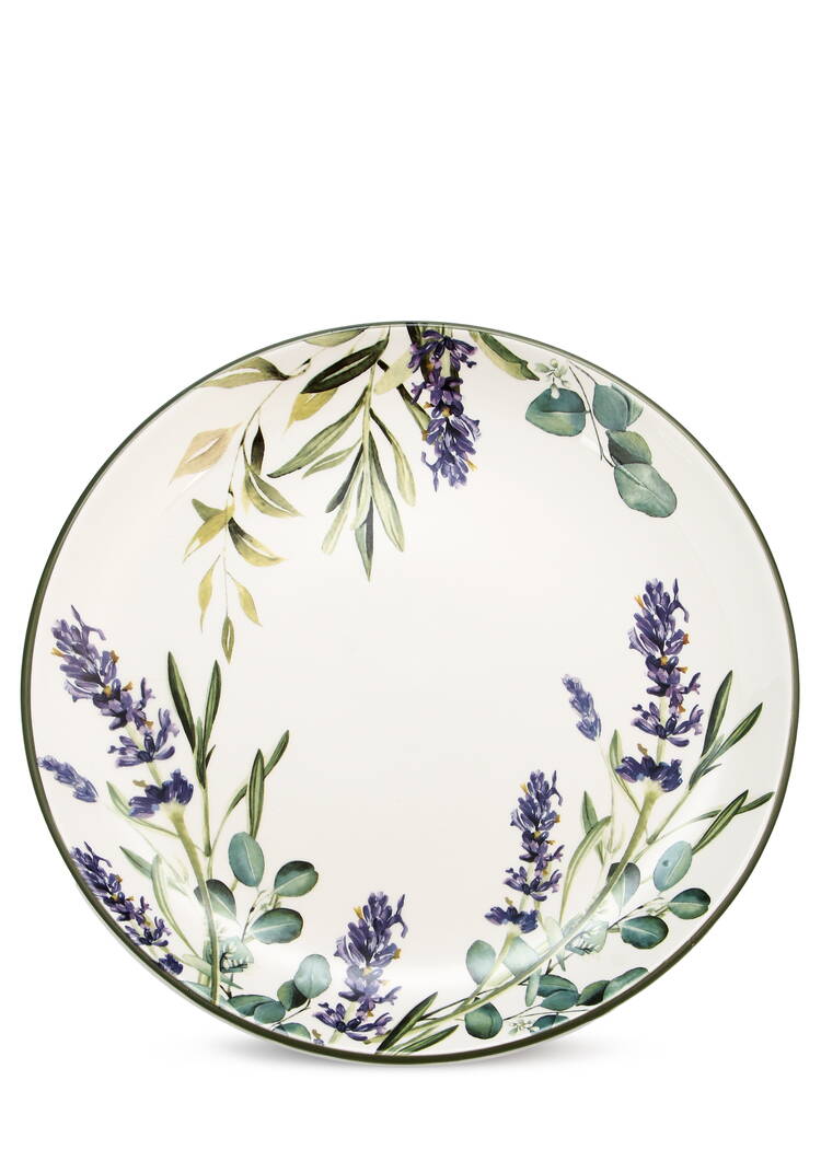 Тарелка керамическая Лаванда шир.  750, рис. 7