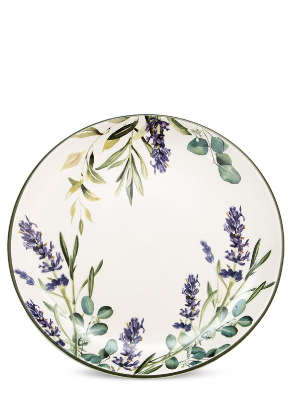 Тарелка керамическая Лаванда шир.  580, рис. 7