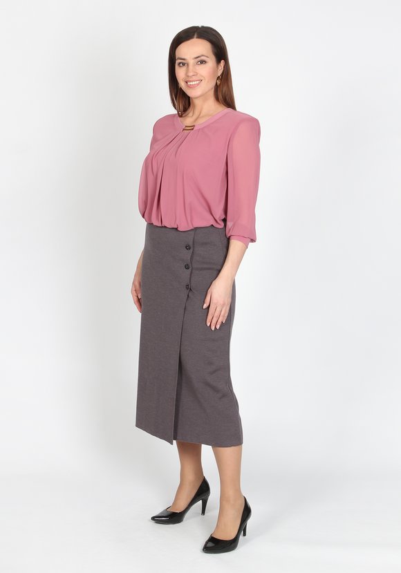 Юбка Марго из шерсти шир.  580, рис. 1