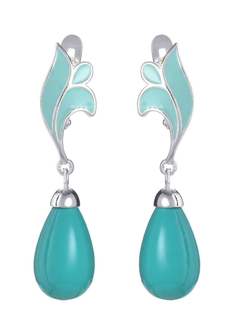 Серьги Нежный выход шир.  750, рис. 1