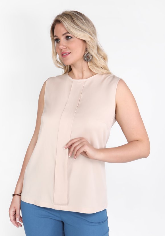 Блуза-топ без рукава шир.  580, рис. 7