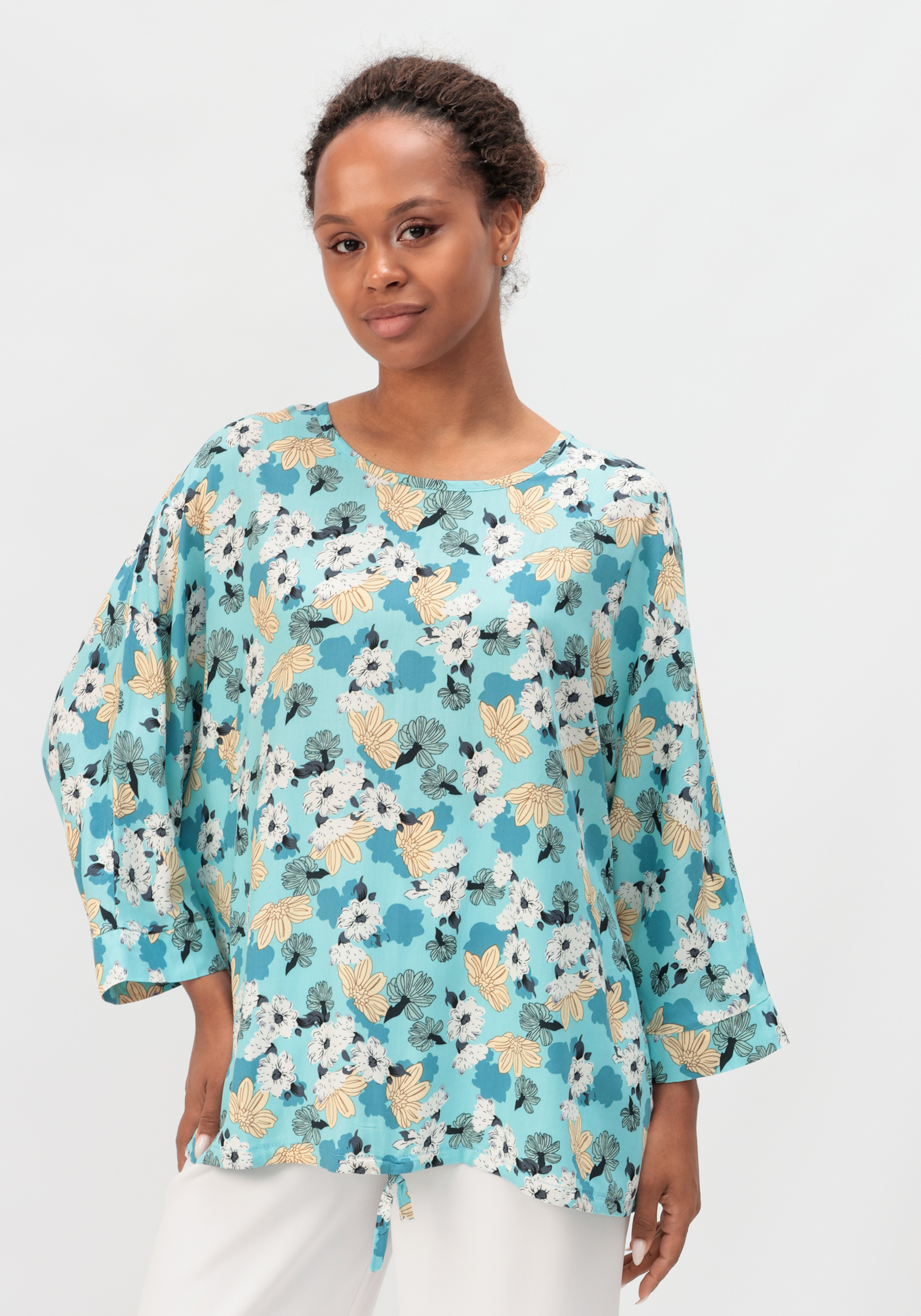 Блуза с принтом "Валенсия"