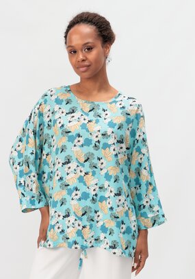 Блуза с принтом Валенсия