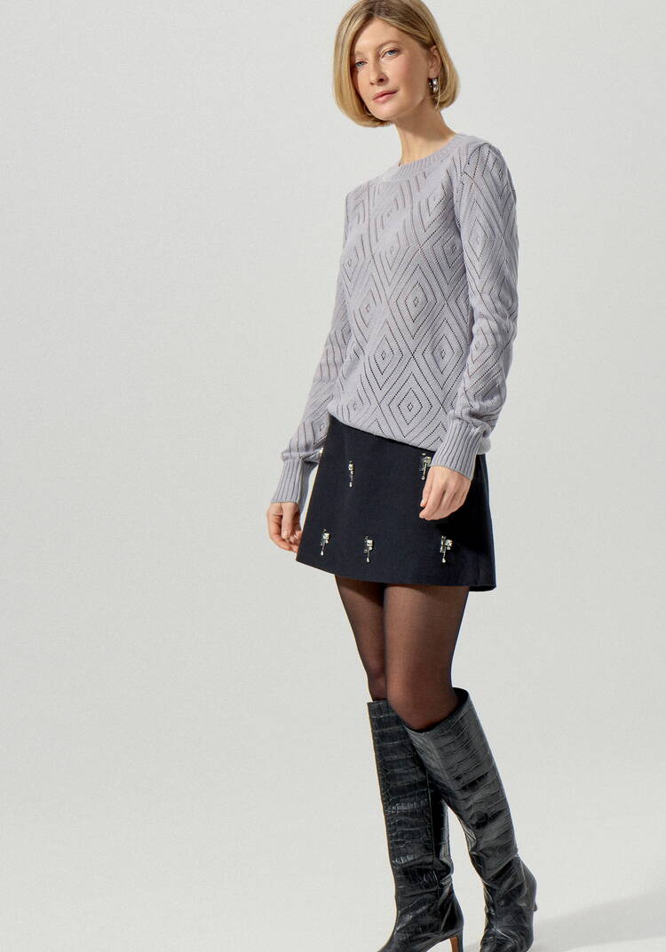 Джемпер Bивьен шир.  750, рис. 48