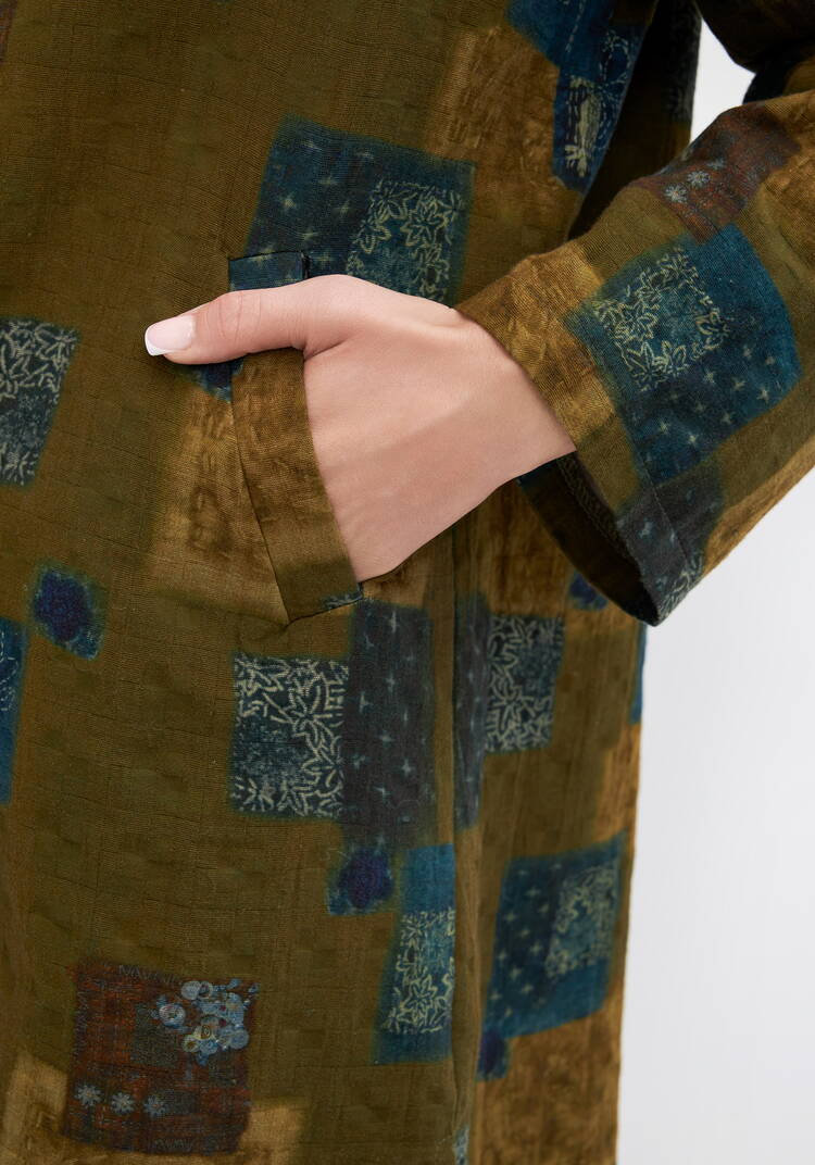 Рубашка женская, удлиненная Илона шир.  750, рис. 7