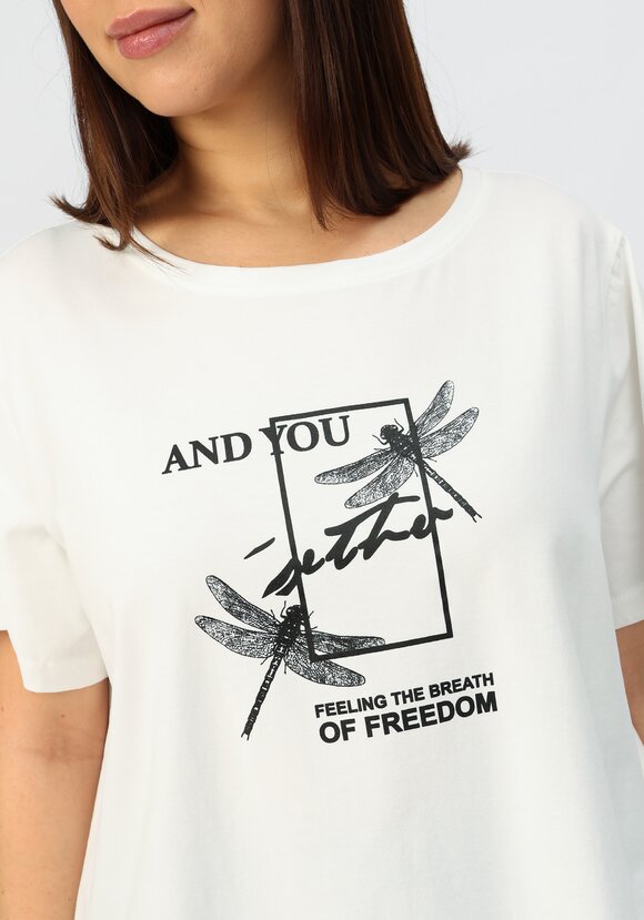 Футболка с дизайнерским принтом шир.  580, рис. 5