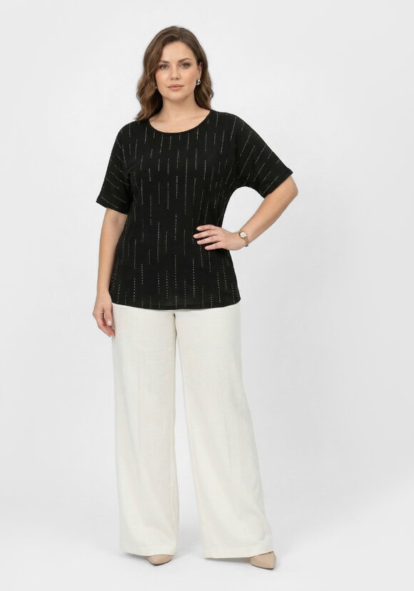 Блуза Танцующие капли дождя шир.  580, рис. 14