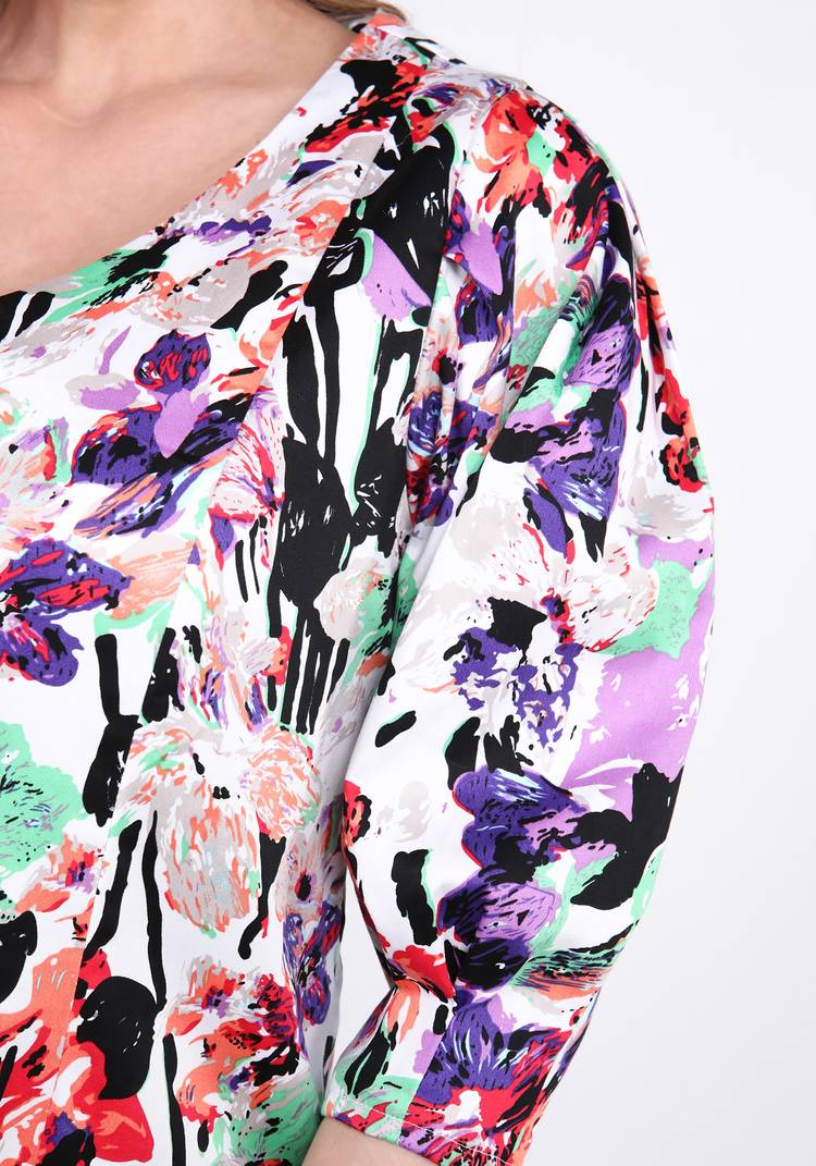 Блуза Яркое преображение шир.  750, рис. 4