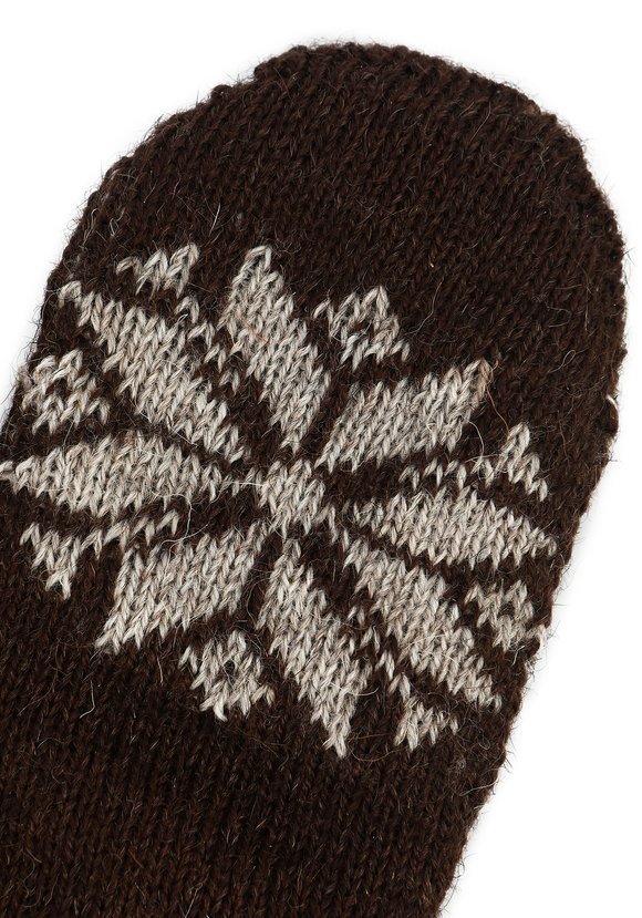 Варежки из верблюжей шерсти шир.  580, рис. 2