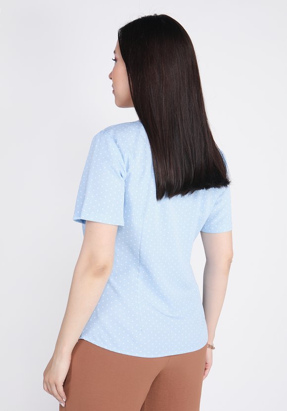 Блуза Яркое впечатление шир.  580, рис. 11