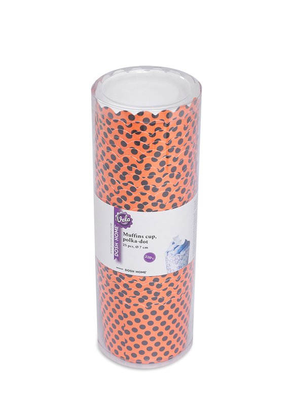 DOSH HOME Форма для выпечки маффинов, горошек шир.  580, рис. 2