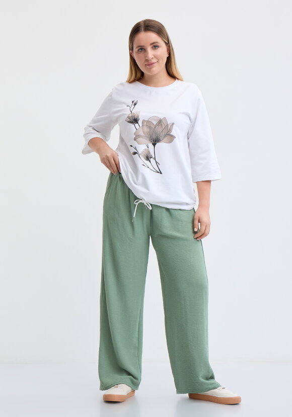 Брюки широкие прямые от бедра шир.  580, рис. 1