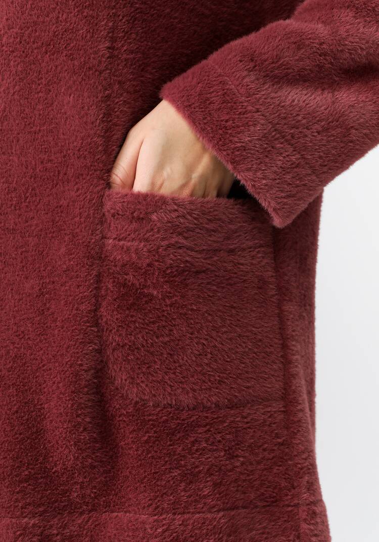 Толстовка плюшевая на молнии с капюшоном шир.  750, рис. 5