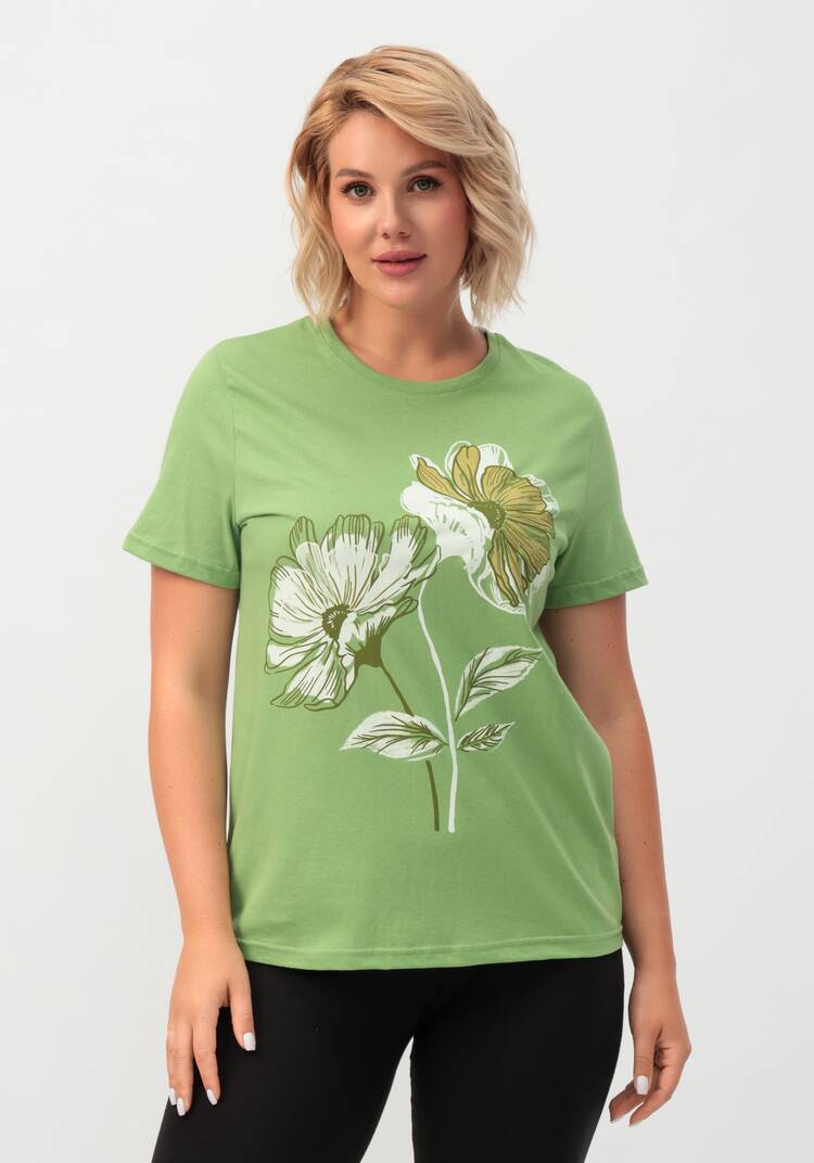 Костюм с принтом на футболке шир.  750, рис. 23