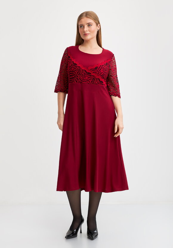 Платье Мальвина с отделкой из кружева шир.  580, рис. 4